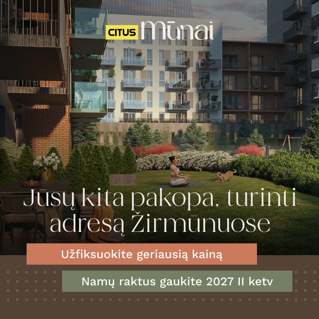 Jūsų kita pakopa, turinti adresą Žirmūnuose